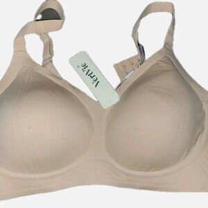 Seamless Jelly Bras No Underwire Push Up Bras Buttery Soft Wireless *3X-Large*